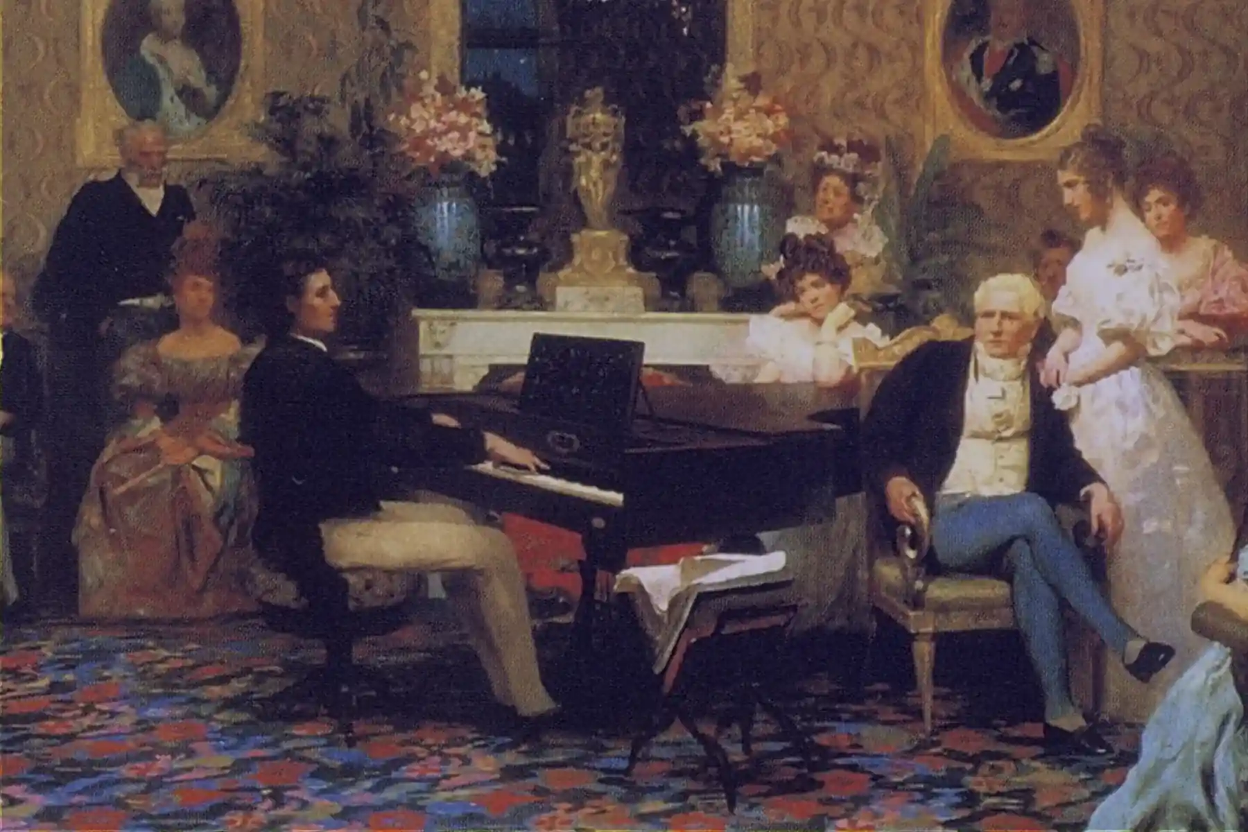 Lars Nelissen performing Chopin's Prelude Op. 28 No. 20 at the piano