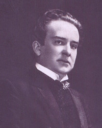Portrait of Sergei Bortkiewicz, Ukrainian piano composer (1877–1952)