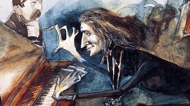 Franz liszt had a great piano scale technique