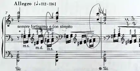 Liszt Mazeppa start fingering
