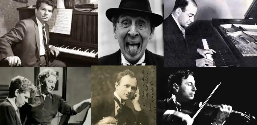 Ukrainian musicians - Horowitz, Milstein, Lhevinne, Cherkassky, Gilles